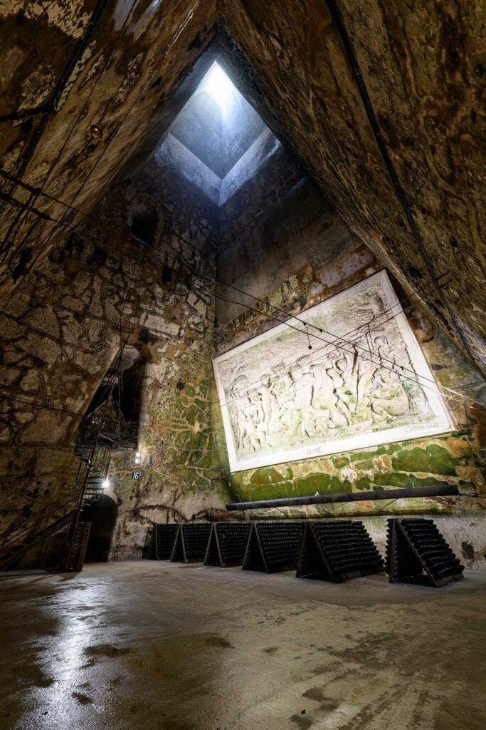 Champagne Pommery Cellar