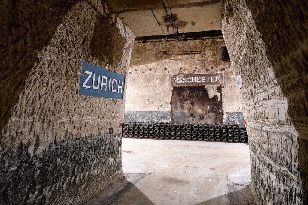 Champagne Pommery Cellar