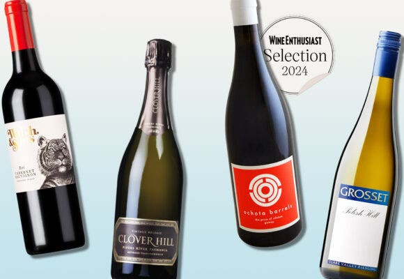 Bottles of Australian Wines