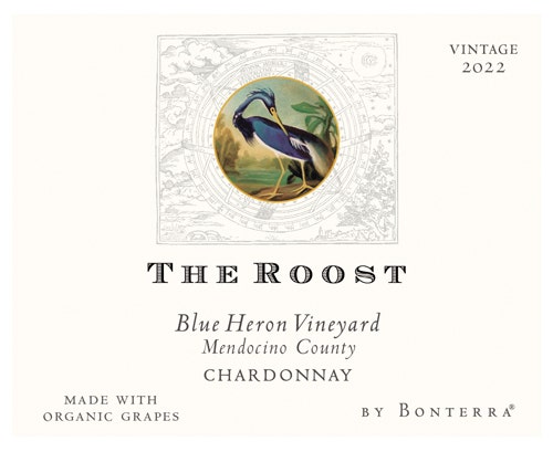 Bonterra 2022 The Roost Blue Heron Vineyard Chardonnay (Mendocino)