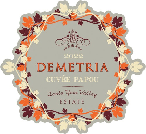 Demetria 2022 Cuvée Papou White (Santa Ynez Valley)